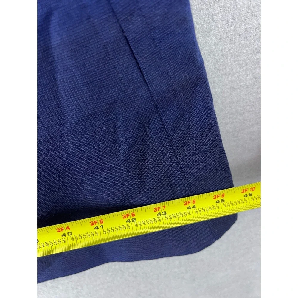 Vintage Royal Blue Cape Coat Military Frog Closure Ombre Lining Peter Pan Collar